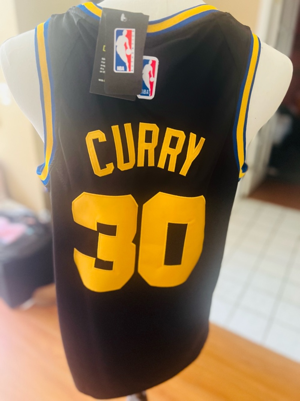 NBA Stephen Curry Basketball Jersey NWT - Picture 3 of 7